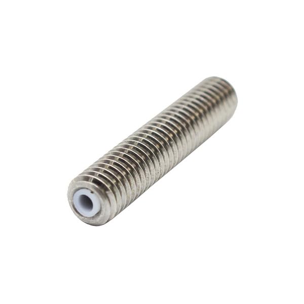 M6x40mm Stainless Steel Nozzle Throat with Teflon Tube for 3D Printer 1.75mm Extruder-image-25