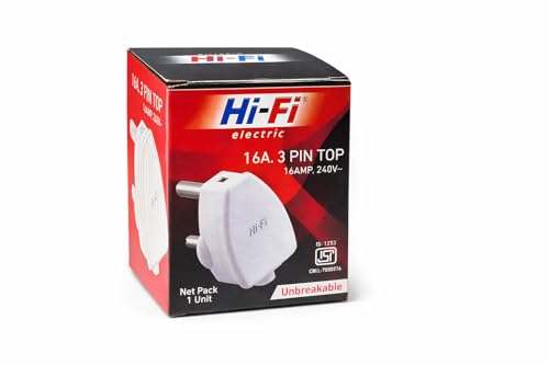 Image of Hi-Fi 3 Pin Plug top 16Amps. - 240V~