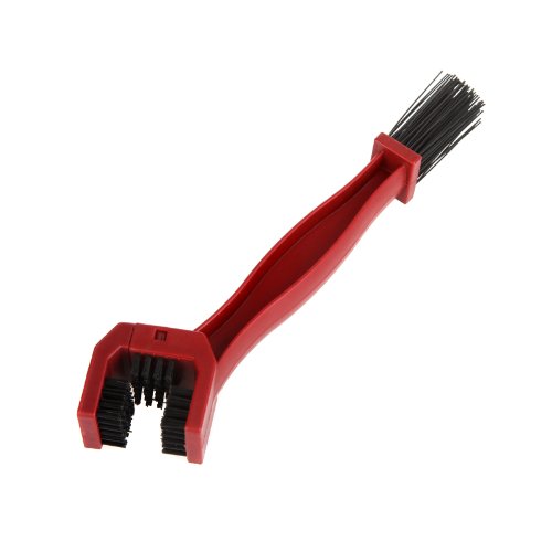 RuleaxAsi Ciclismo motocicleta bicicleta cadeia manivela escova limpador ferramenta de limpeza verme