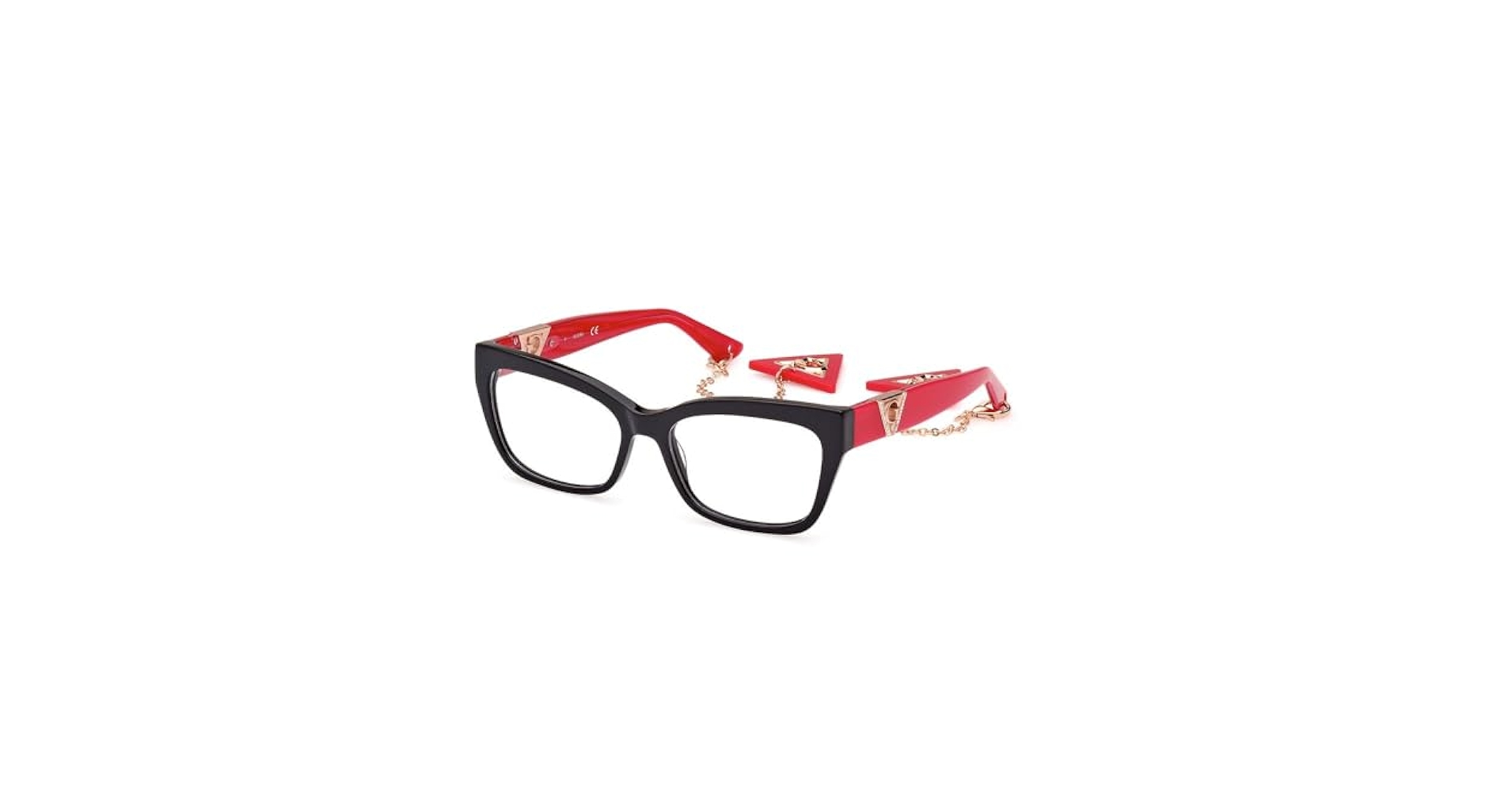 ファッション+美容 EYEGLASS RETROSPECTIVE GUESS Eyeglasses GU 2960 005 Black/Other at Amazon Women's
