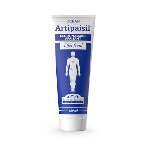 BLANCHE BRESSON - Artipaisil - Gel de Massage Muscles et Articulation - Soulage les Muscles & Douleurs, Gel Effet Froid, Action Intense, Anti-Camphre, Apaisant - Fabriqué en France - 120 ml