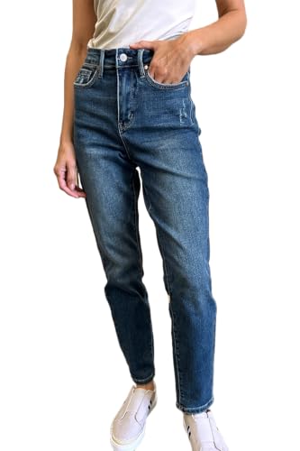 Judy Blue Women's Tummy Control High Waist Slim Jeans