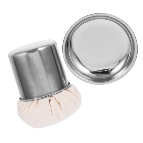 Garneck Multifunctional Oil Mop Wear Resistant Oil Brush with Tray for Kitchen Home Cooking for Pancakes Bacon and Eggs Quick Drying Safe and Practical Cooking Tool