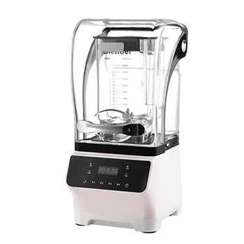 2200W Commercial Blender for Smoothies - High Speed 38000RPM Motor 1 6L Jug Ideal for Smoothies and Food