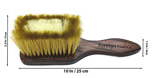 Image of Wooden Long Handle Soft Bristle Multipurpose Dusting Cleaning Brush for Sofa, Clothes, Blanket, Curtains, Home, and Household Cleaner Brushes (M5)