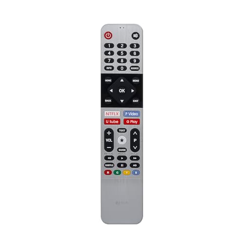 Image of 7SEVEN Compatible with Vu Smart Tv Remote Control Original Suitable for Android 4K LED UHD OLED HD Vu Television with OTT Hotkeys - Non Voice Command