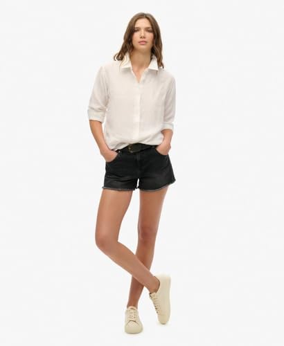 Superdry Femme Chemise Boyfriend Décontractée en lin - vue 3