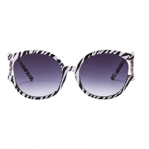 Trendy Oversized Sunglasses For Women Men Vintage Large Round Frame Sun Glasses Fashion Designer Eyeglasses2