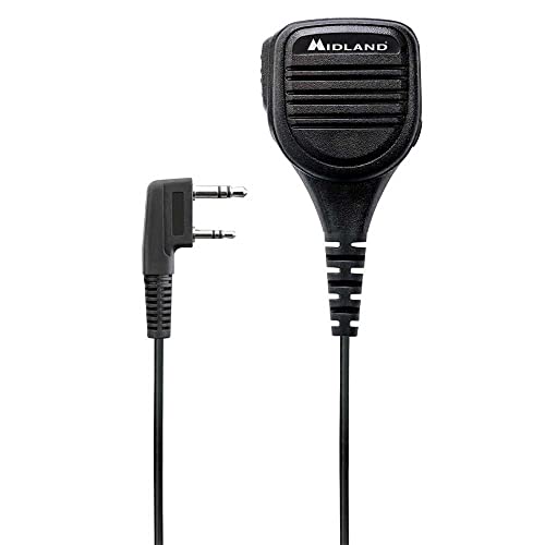 MIDLAND MA25-LK C1540 - Micro déporté étanche avec PTT, compatibilité avec G10/G11 Pro, G13, CT590-S, CT990-EBR