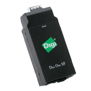 DigiDigi One SP Device Server. DIGI ONE SP 1PORT DEVICE SERVER W/RS232/422/485 10/100BT ETHERNET DEVSVR. 1 x DB-9 , 1 x RJ-45