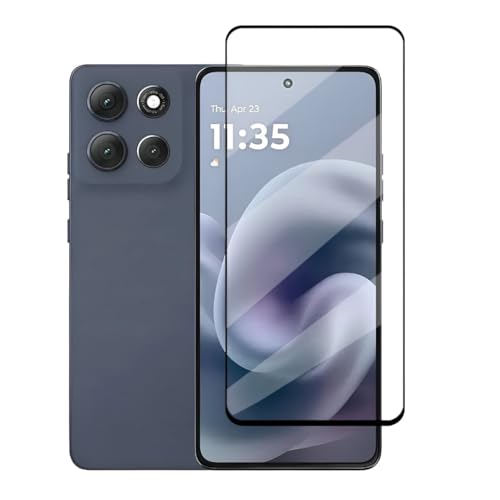 MoCoTech HD+ Edge-to-Edge Tempered Glass for Motorola Moto G86 5G / Moto G86 Power 5G – Full Screen Protector, 9H Hardness, Anti-Scratch, Case Friendly with Easy Self Installation Kit