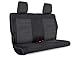 PRP Rear Seat Covers for Jeeps, 2011-12 Wrangler JK 4 Door - Built for Off Road, Overlanding & Rock Crawlers (Black & Grey)
