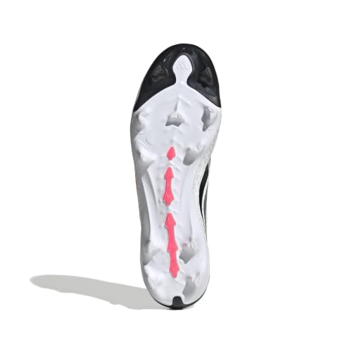 Image of adidas League Laceless Firm Ground Soccer Cleats - Red, White