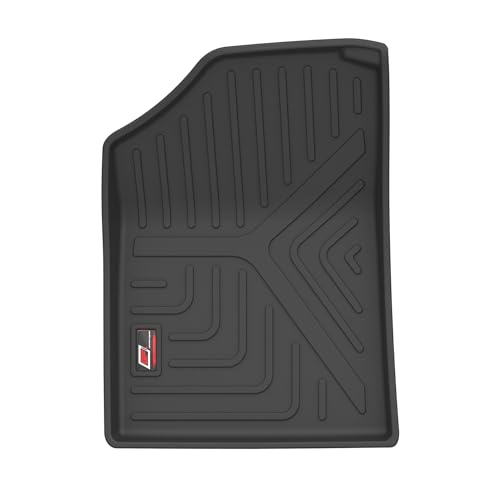 Image of GFX Tpv Premium 3D Life Long Car Floor Mats Compatible with I-10 Grand (2014) / X-Cent (2017) Onwards (Black)