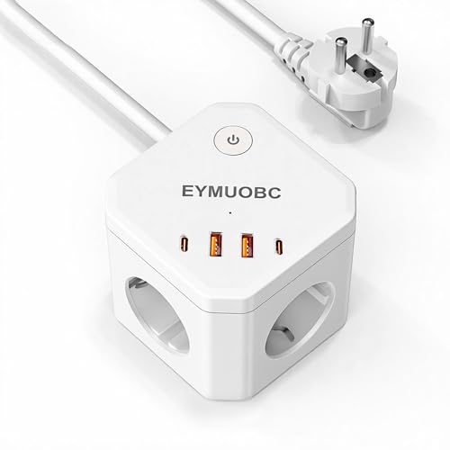 Cube Multiprise EYMUOBC 8-en-1