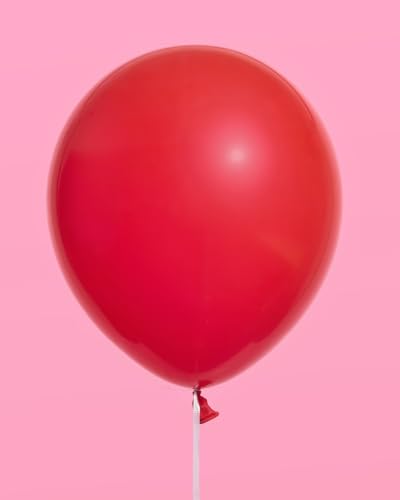 Image of xo, Fetti Red + Pink Cherry Balloons - 24 pk, 12 inch | Ma Cherie Baby Shower, Cherry on Top Bachelorette Decorations, Birthday Decor, Picnic Tablescape