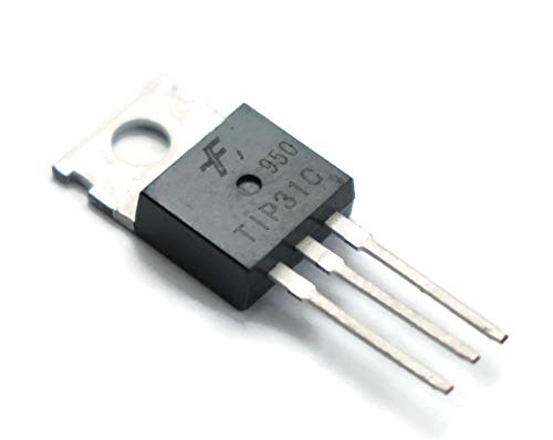Electronic Spices TIP31 NPN High Power 100V 3A Transistors pack of 2