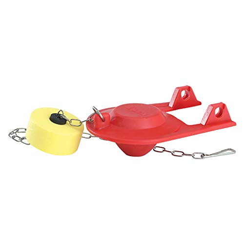 Korky 2004BP Toilet Tank Flappers, 2 Inch, Red