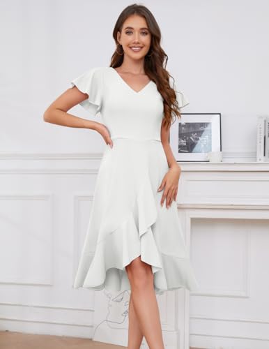 Image of DRESSTELLS Women's Cocktail Dresses 2026, Formal Fall Wedding Guest Dress