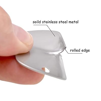 10 PCS Blank Stainless Steel Military Dog Tags in Box, Silvery