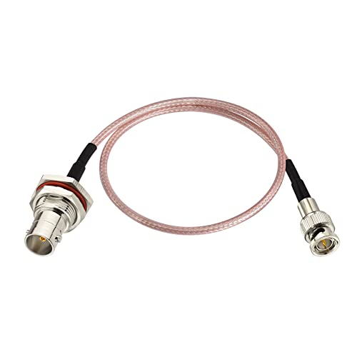 Cable SDI Mini BNC Macho a BNC Hembra 30cm 75 Ohm miniatura 6
