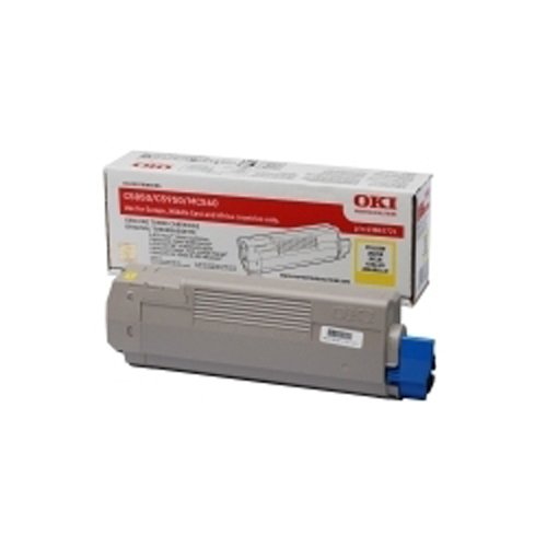 Toner d'origine OKI jaune 43865721 l'excellence de l'impression laser couleur