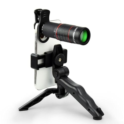 Eawfgtuw 22X Telephoto Lens for Smartphones HD Zoom Mobile Phone Camera Lens with Tripod, Long Range Phone Camera, Sports Photography Lens, Telephoto Mobile Lens - Image 5