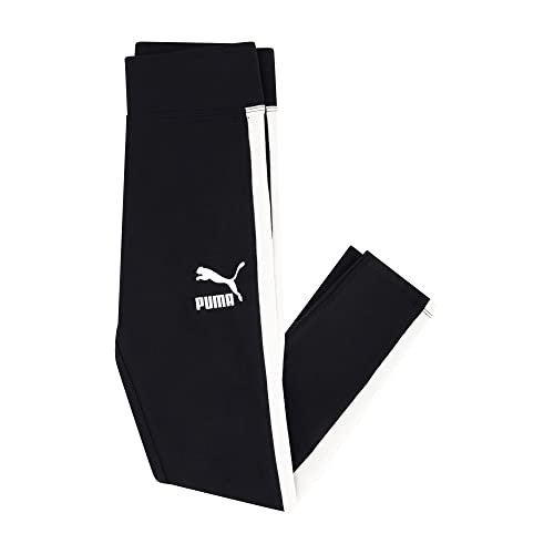 Image of Puma Girls Core Logo Legging, Elastic Waistband, Soft & Comfortable