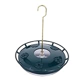 QTANZIQI 'Juego de alimentación para pájaros de 3 Piezas con alpiste, comedero de Agua y Bandeja: Suministros de plástico duraderos para pájaros para Uso en Exteriores