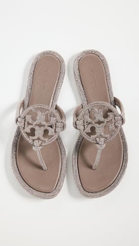Image of Tory Burch Women's Miller Knotted Pave Sandals