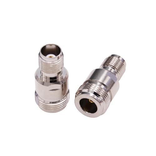 Adaptador Coaxial TNC Hembra a N Hembra x3 miniatura 2
