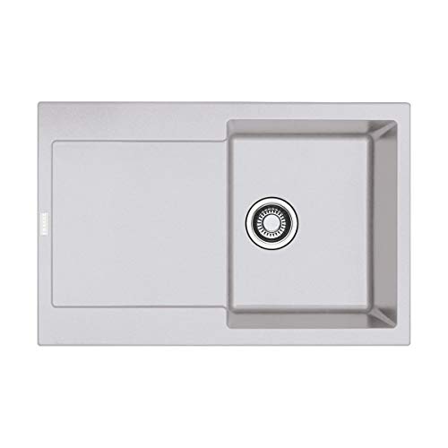 Franke - Évier de cuisine - Evier MARIS FRAGANIT MRG611-78 Platinum (sous meuble 45cm) 780x500x205mm