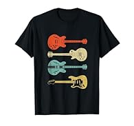 This Electric Guitar Tshirt makes the perfect Christmas, Valentine's Day and Birthday gift for Guitarists for Rock Music Fans and lovers. Also for Heavy Metal and Punk Music fans. guitar T shirts for men, guitar t shirts, Guitar Tshirts for women Ret...