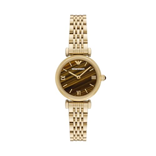 Montre femme Emporio Armani dorée AR11703 idéale en soirée