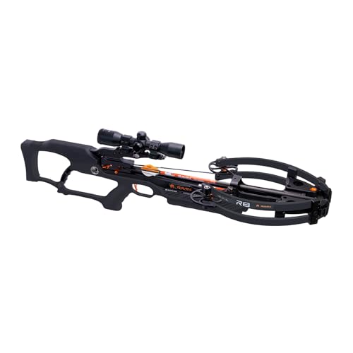 RAVIN Crossbow Package - High-Performance Hunting Crossbow with Helicoil Technology Crank Handle and Illuminated Scope; Lightweight Pre-Assembled Design for R8 R10 R10X and XK7 Models