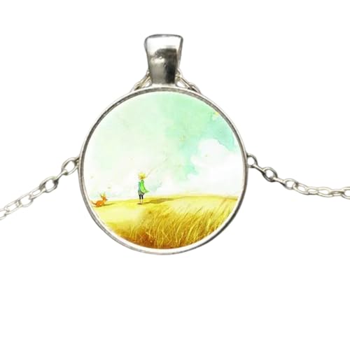 Collier Petit Prince sous la lune en argent, un lien unique