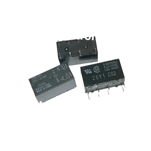 Relais G5V-2-H1-5VDC basse consommation DIP-8 pour signal électrique stable