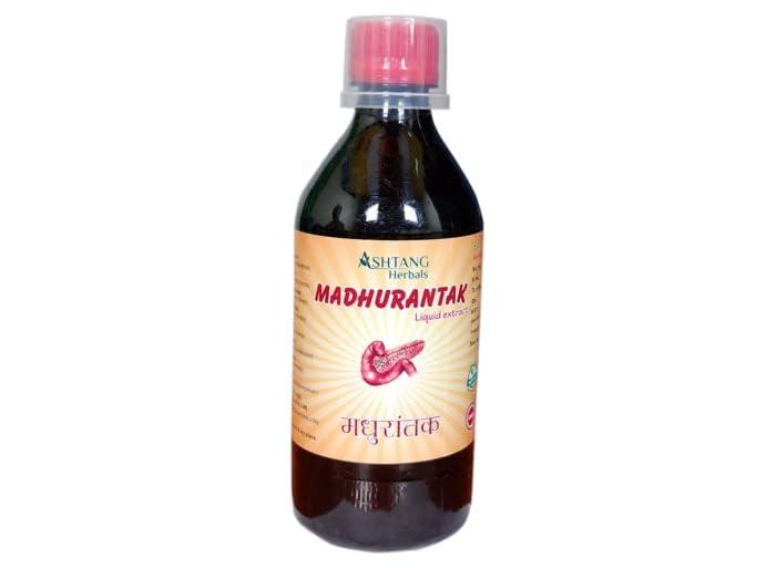 Ashtang Herbals Madhurantak, Natural Liquid Extract, 500ml | Ayurvedic Blood Sugar Control Juice with 16 Herbs | Clinically Proven Diabetes Care (Syrup, Small) (B0D9H9S4G5) Amazon Price History, Amazon Price Tracker