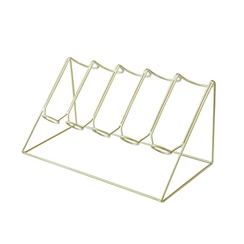 Soporte metálico para botellas de vino de mesa miniatura 1