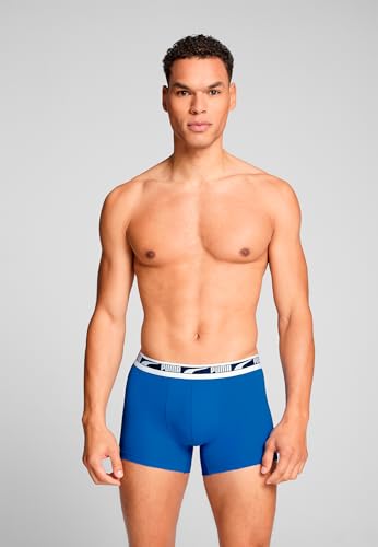 PUMA Everyday Multi Logo Boxer 2 Units S, True Blue, S – Ansicht 3