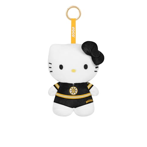 FOCO Boston Bruins NHL Plush Hello Kitty® Bag Charm Keychain