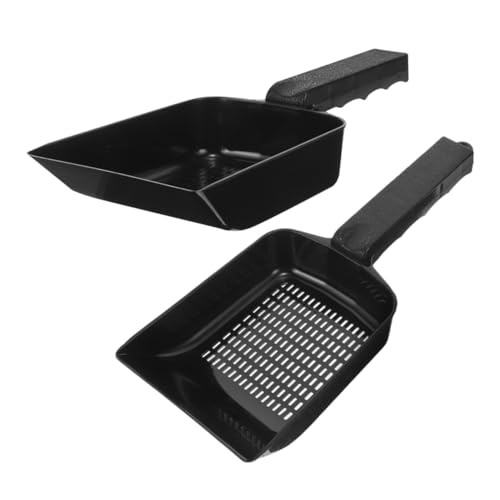 Mikikit 2-in-1 Aquarium Cleaning Tool Gravel Scoop for Fish Tank Maintenance Garden Cleaning Shovel Pool Accessory