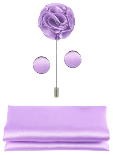 Image of Tie G .5pcs Tie set in a gift box : Tie sets : Solid color Neck tie,Satin Bow tie,Pocket Square, Lapel, Cuffs link