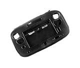 Protective Soft Rubber Silicone Shell Case Cover for for Wii U Gamepad Controller (Black)