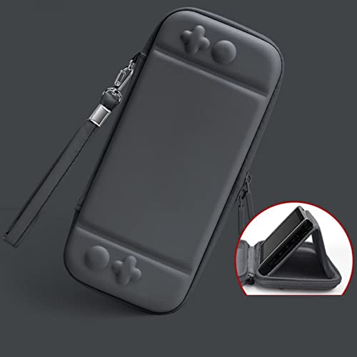 Switch ケース かわいいスイッチケース ビルトインスタンド 外出や旅行用収納バッグ 全面保護型 衝撃吸収 防水 大容量 持ち運び便利 防塵 防汚 Switch/OLED用ケース ゲームカード収納 アクセサリーポーチ,11