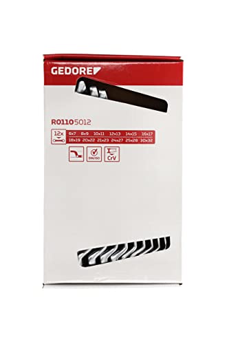 Ringschlüssel Gedore Red Doppel-Satz, 12-teilig, SW 6-32