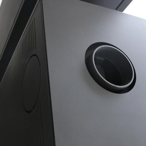 KRATKI Kaminofen aus Stahl Thor Black Ø 150 8 kW