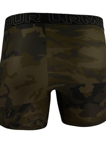 Under Armour mens Performance Tech Mesh Print Singles, 6" Inseam Boxer Brief4