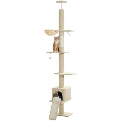 PAWZ Road Adjustable Cat Tree with Hammock Cover