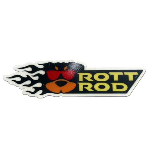 Image of Car Emblem: Dog Car Badge Laser Cutting Emblem Cool Decals Trucks German Shepherd Badge Corgi Edition Doodle Golden Retriever Vehicles Dachshund Addition Rottweiler (Rott Rod)